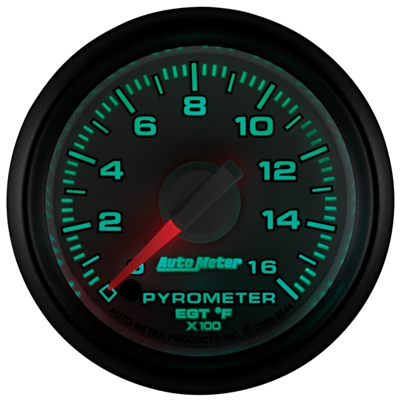 Autometer Factory Match 52.4mm Full Sweep Electronic 0-1600 Deg F EGT/Pyrometer Gauge - 8544