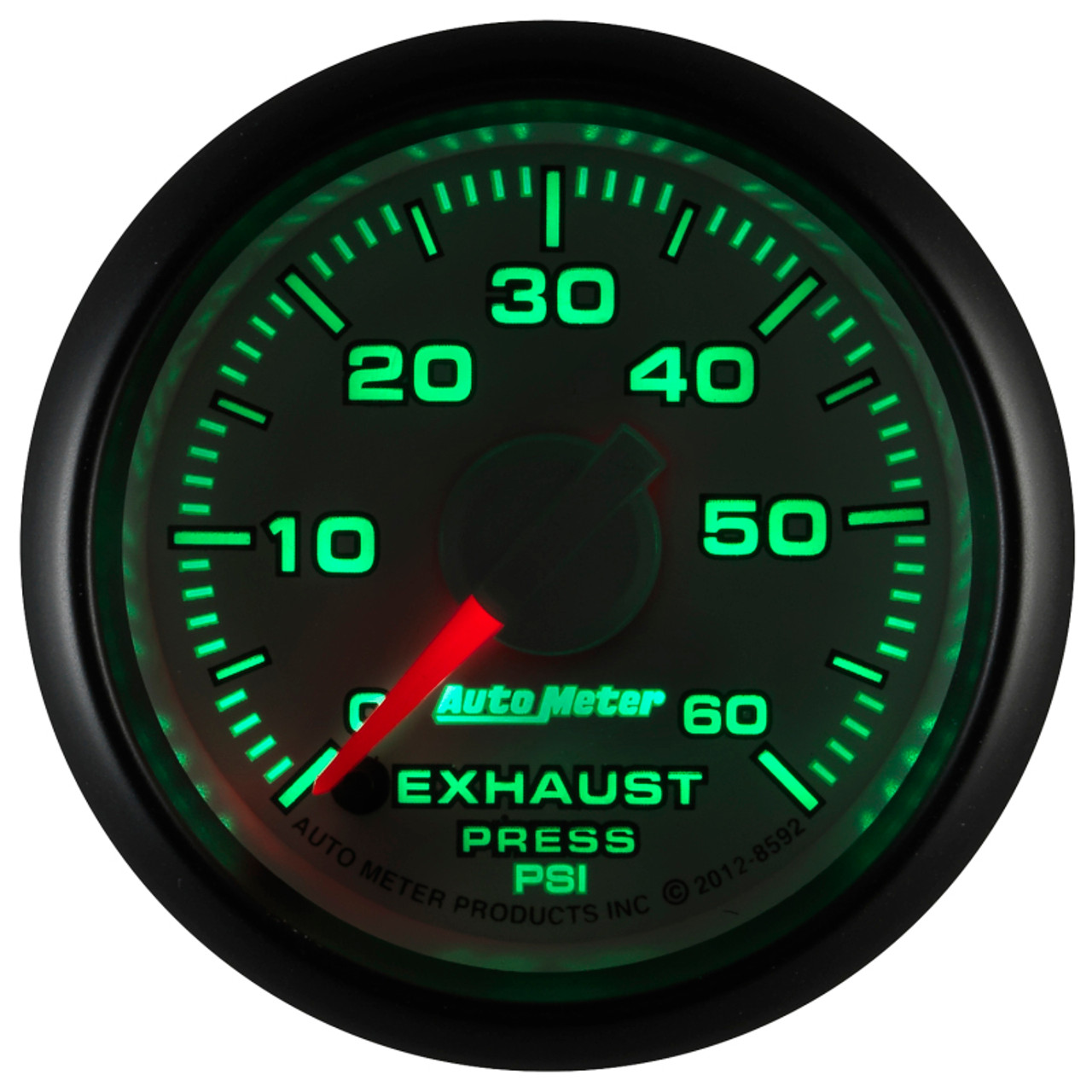 AutoMeter Gauge Exhaust Press. 2-1/16in. 60PSI Stepper Motor Ram Gen 3 Factory Match - 8592