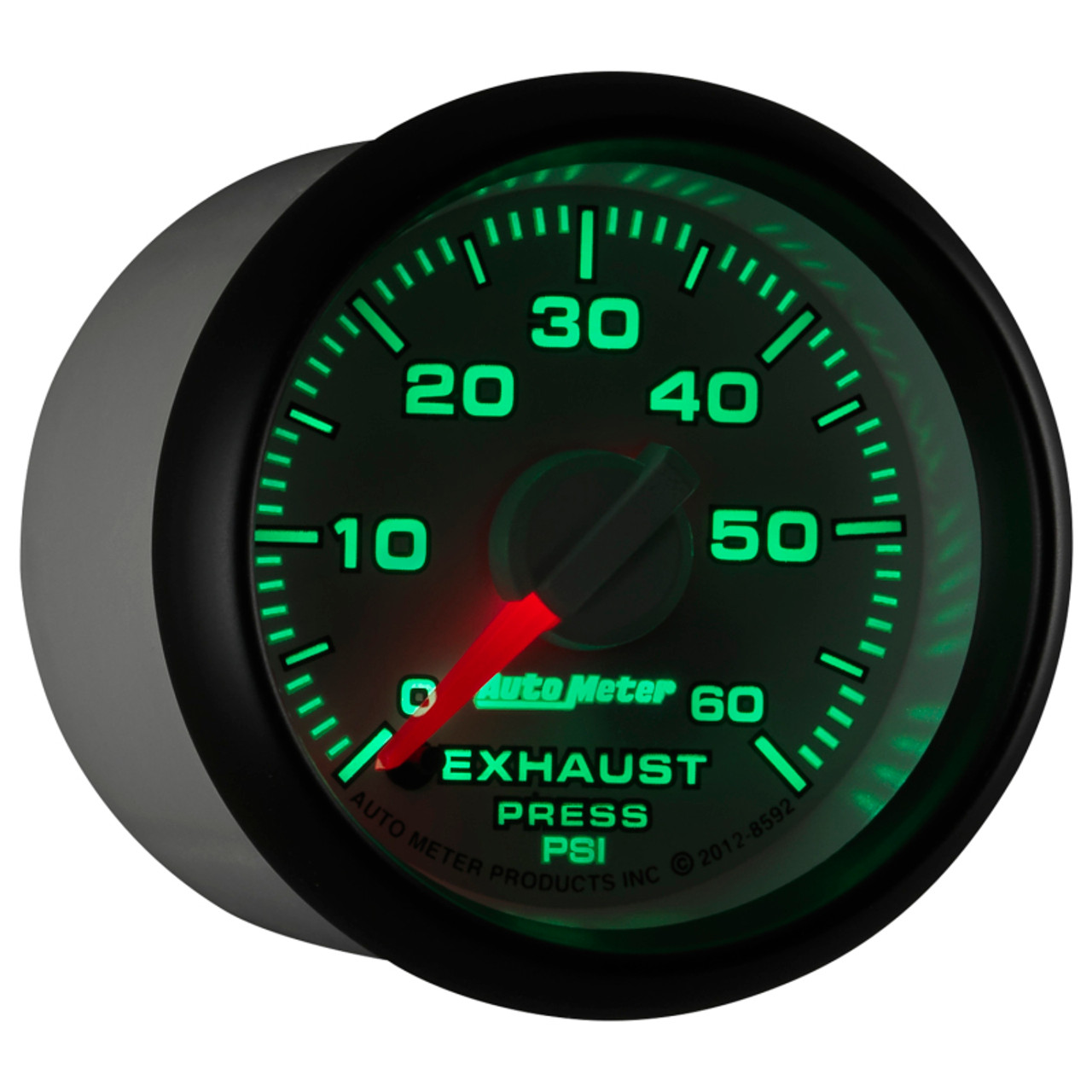AutoMeter Gauge Exhaust Press. 2-1/16in. 60PSI Stepper Motor Ram Gen 3 Factory Match - 8592