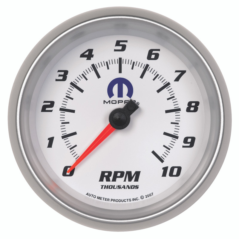 Autometer Mopar 3-3/8in (85.7mm) Tachometer 10,000 RPM - 880038