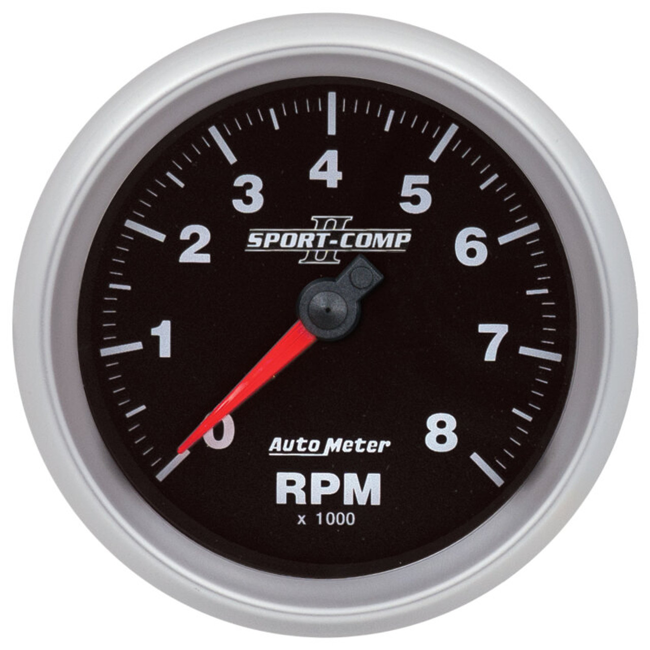 Autometer Sport-Comp II 3-3/8in 8K RPM SPN 190 Tachometer - 880829