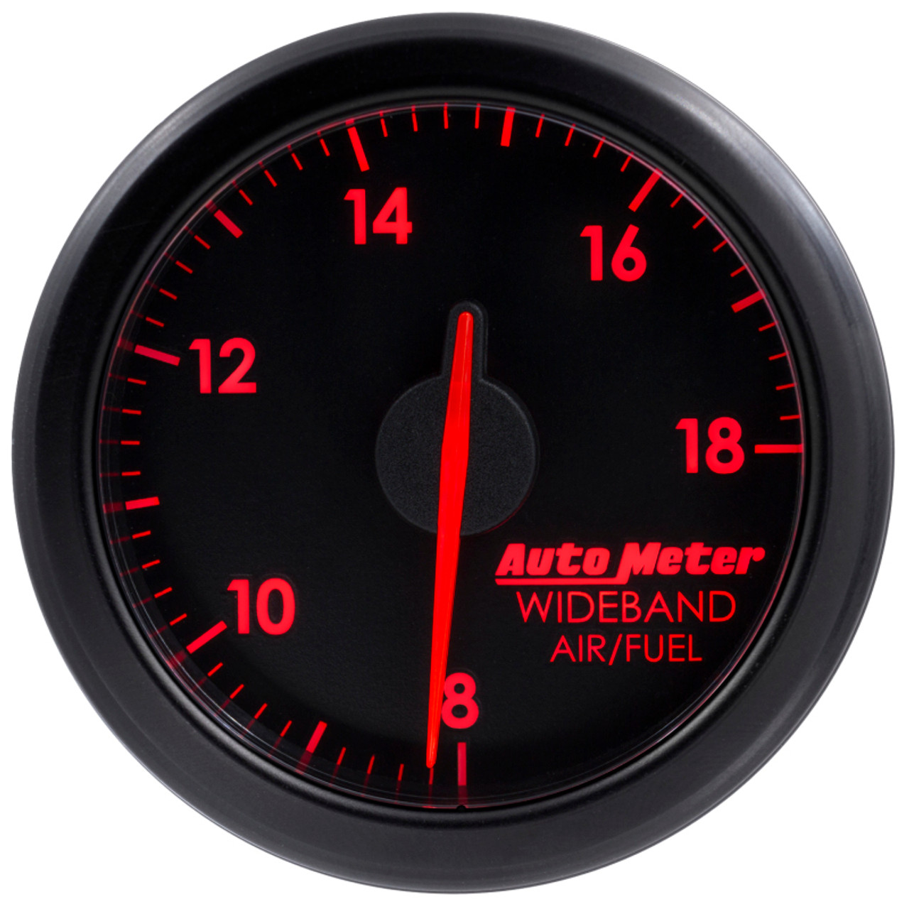Autometer Airdrive 2-1/6in Wideband Air / Fuel Gauge 10:1-17:1 ARF Range - Black - 9178-T