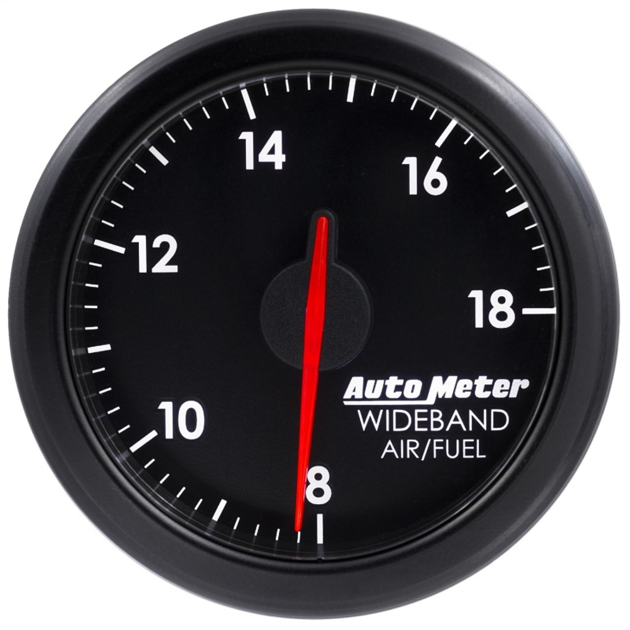 Autometer Airdrive 2-1/6in Wideband Air / Fuel Gauge 10:1-17:1 ARF Range - Black - 9178-T