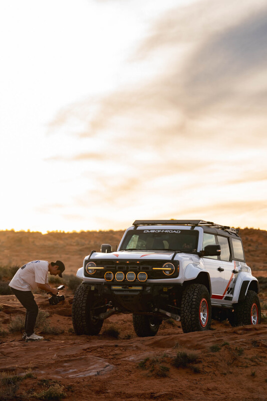DV8 Offroad 2022+ Ford Bronco Raptor Tube Front Bumper - FBFR-02 Photo - out of package