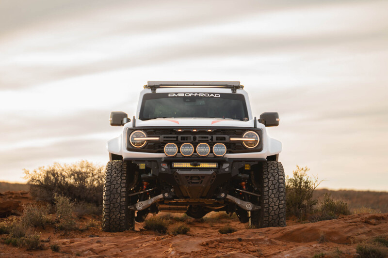 DV8 Offroad 2022+ Ford Bronco Raptor Tube Front Bumper - FBFR-02 Photo - out of package