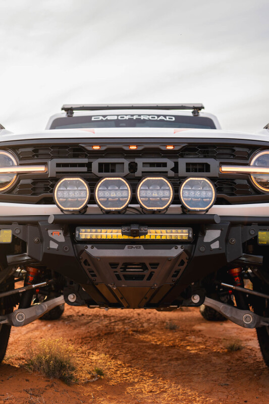 DV8 Offroad 2022+ Ford Bronco Raptor Tube Front Bumper - FBFR-02 Photo - out of package