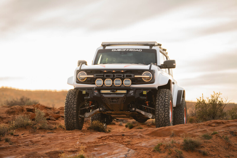 DV8 Offroad 2022+ Ford Bronco Raptor Tube Front Bumper - FBFR-02 Photo - out of package