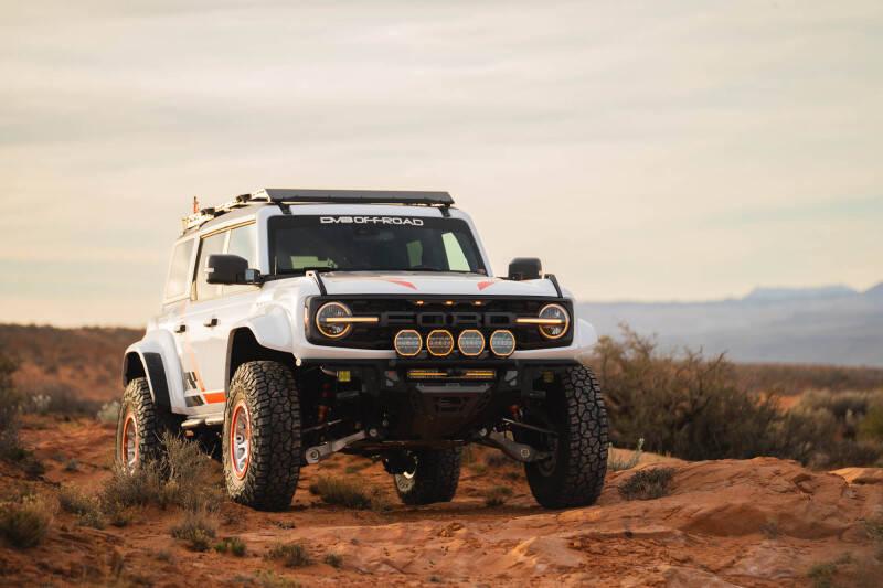 DV8 Offroad 2022+ Ford Bronco Raptor Tube Front Bumper - FBFR-02 Photo - out of package