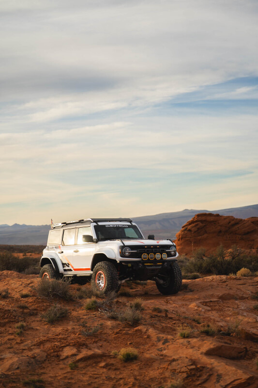 DV8 Offroad 2022+ Ford Bronco Raptor Tube Front Bumper - FBFR-02 Photo - out of package