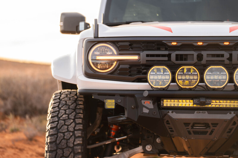 DV8 Offroad 2022+ Ford Bronco Raptor Tube Front Bumper - FBFR-02 Photo - out of package