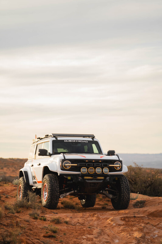 DV8 Offroad 2022+ Ford Bronco Raptor Tube Front Bumper - FBFR-02 Photo - out of package