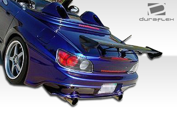 2000-2009 Honda S2000 Duraflex Vader Rear Fender Flares - 2 Piece (S) / Vehicle Year Make Model Trim - 2000-2009-Honda S2000 ALL / Product Type - Fender Flare / Style Name -Vader / Kit Material - FRP (Fiberglass Reinforced Plastics) / Notes - Note: All Overstock products are sold on a first come, first serve basis. Overstock products are sold as is, and all sales are final. Overstock products may not be returned or exchanged.