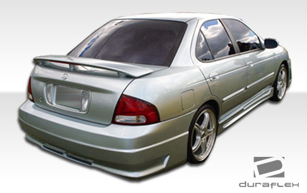 2000-2006 Nissan Sentra Duraflex R34 Side Skirts Rocker Panels - 2 Piece / Vehicle Year Make Model Trim - 2000-2006-Nissan Sentra ALL / Product Type - Sideskirts / Style Name -R34 / Kit Material - FRP (Fiberglass Reinforced Plastics) / Notes -