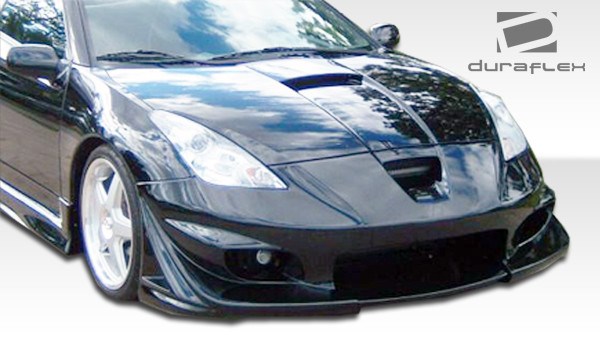 2000-2005 Toyota Celica Duraflex Vader SE Front Bumper Cover - 1 Piece / Vehicle Year Make Model Trim - 2000-2005-Toyota Celica ALL / Product Type - Front Bumper / Style Name -Vader / Kit Material - FRP (Fiberglass Reinforced Plastics) / Notes -