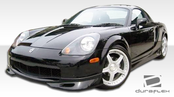 2000-2005 Toyota MRS MR2 Spyder Duraflex TD3000 Side Skirts Rocker Panels - 2 Piece / Vehicle Year Make Model Trim - 2000-2005-Toyota MRS ALL / Product Type - Sideskirts / Style Name -TD3000 / Kit Material - FRP (Fiberglass Reinforced Plastics) / Notes -