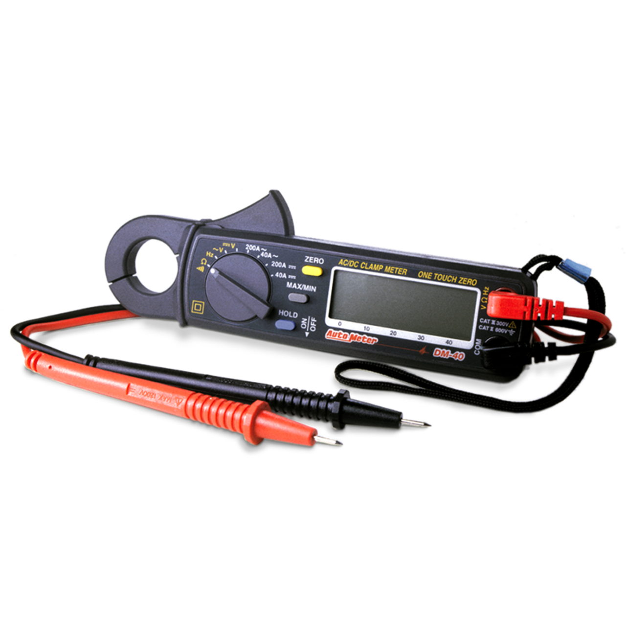 AutoMeter Ac/Dc Current Clamp Meter - DM-40