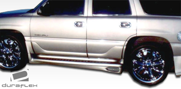 2001-2006 GMC Denali XL Duraflex Platinum Side Skirts Rocker Panels - 4 Piece / Vehicle Year Make Model Trim - 2001-2006-GMC Denali ALL / Product Type - Sideskirts / Style Name -Platinum / Kit Material - FRP (Fiberglass Reinforced Plastics) / Notes -