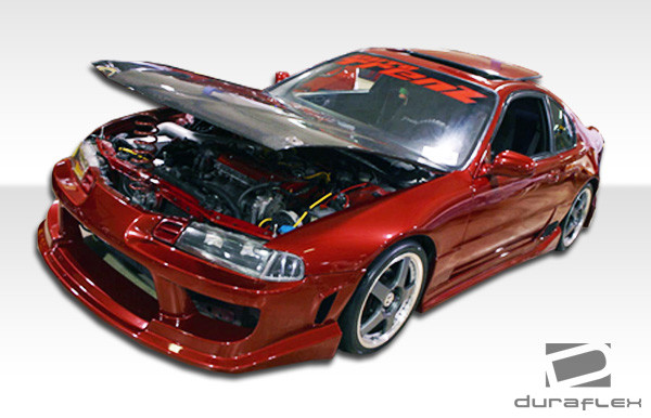 1992-1996 Honda Prelude Duraflex Drifter Front Bumper Cover - 1 Piece / Vehicle Year Make Model Trim - 1992-1996-Honda Prelude ALL / Product Type - Front Bumper / Style Name -Drifter / Kit Material - FRP (Fiberglass Reinforced Plastics) / Notes -