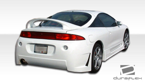 1995-1999 Mitsubishi Eclipse Eagle Talon Duraflex B-2 Side Skirts Rocker Panels - 2 Piece / Vehicle Year Make Model Trim - 1995-1999-Mitsubishi Eclipse ALL / Product Type - Sideskirts / Style Name -B-2 / Kit Material - FRP (Fiberglass Reinforced Plastics) / Notes -