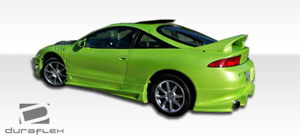 1995-1999 Mitsubishi Eclipse Eagle Talon Duraflex Bomber Side Skirts Rocker Panels - 2 Piece / Vehicle Year Make Model Trim - 1995-1999-Mitsubishi Eclipse ALL / Product Type - Sideskirts / Style Name -Bomber / Kit Material - FRP (Fiberglass Reinforced Plastics) / Notes -