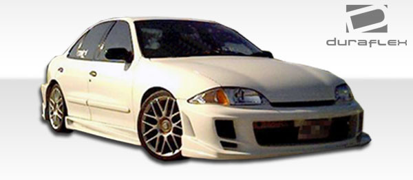 1995-2005 Chevrolet Cavalier 2DR Duraflex Bomber Side Skirts Rocker Panels - 2 Piece / Vehicle Year Make Model Trim - 1995-2005-Chevrolet Cavalier 2DR / Product Type - Sideskirts / Style Name -Bomber / Kit Material - FRP (Fiberglass Reinforced Plastics) / Notes -