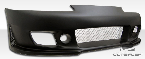 1997-1999 Mitsubishi Eclipse Eagle Talon Duraflex B-2 Front Bumper Cover - 1 Piece / Vehicle Year Make Model Trim - 1997-1999-Mitsubishi Eclipse ALL / Product Type - Front Bumper / Style Name -B-2 / Kit Material - FRP (Fiberglass Reinforced Plastics) / Notes - Note: front bumper is designed for 97-99 models. 95-96 models will need to modify bumper or use 97-99 headlights in order to fit properly.