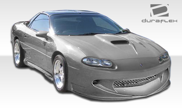 1998-2002 Chevrolet Camaro Duraflex Sniper Front Bumper Cover - 1 Piece / Vehicle Year Make Model Trim - 1998-2002-Chevrolet Camaro ALL / Product Type - Front Bumper / Style Name -Sniper / Kit Material - FRP (Fiberglass Reinforced Plastics) / Notes -