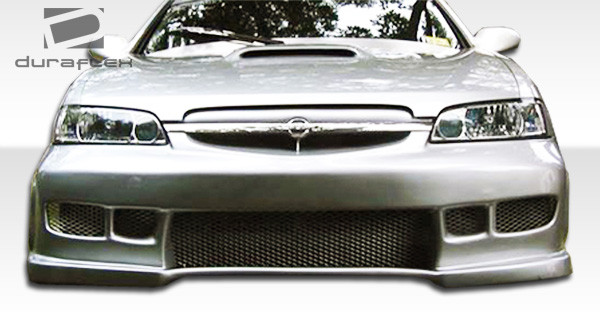 1998-2001 Nissan Altima Duraflex Spyder Front Bumper Cover - 1 Piece / Vehicle Year Make Model Trim - 1998-2001-Nissan Altima ALL / Product Type - Front Bumper / Style Name -Spyder / Kit Material - FRP (Fiberglass Reinforced Plastics) / Notes -