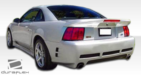 1999-2004 Ford Mustang Duraflex Colt Rear Bumper Cover - 1 Piece / Vehicle Year Make Model Trim - 1999-2004-Ford Mustang ALL / Product Type - Rear Bumper / Style Name -Colt / Kit Material - FRP (Fiberglass Reinforced Plastics) / Notes -