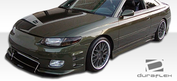 1999-2003 Toyota Solara Duraflex VIP Side Skirts Rocker Panels - 2 Piece / Vehicle Year Make Model Trim - 1999-2003-Toyota Solara ALL / Product Type - Sideskirts / Style Name -VIP / Kit Material - FRP (Fiberglass Reinforced Plastics) / Notes -