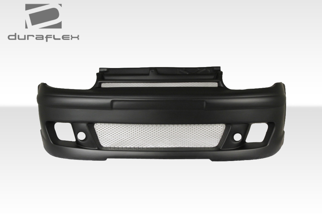 1999-2005 Volkswagen Golf GTI Duraflex R-1 Front Bumper Cover - 1 Piece / Vehicle Year Make Model Trim - 1999-2005-Volkswagen Golf ALL / Product Type - Front Bumper / Style Name -R-1 / Kit Material - FRP (Fiberglass Reinforced Plastics) / Notes - Note: 1.75" fog light opening