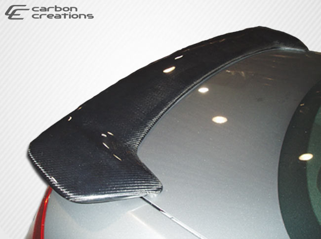 2003-2007 Infiniti G Coupe G35 Carbon Creations OEM Look Wing Trunk Lid Spoiler - 1 Piece / Vehicle Year Make Model Trim - 2003-2007-Infiniti G Coupe 2DR / Product Type - Wing / Style Name -OEM Look / Kit Material - Carbon Fiber / Notes -