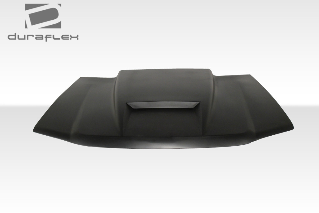 2004-2012 Chevrolet Colorado GMC Canyon Duraflex Ram Air Hood - 1 Piece / Vehicle Year Make Model Trim - 2004-2012-Chevrolet Colorado ALL / Product Type - Hood / Style Name -Ram Air / Kit Material - FRP (Fiberglass Reinforced Plastics) / Notes - Note: Hood pins are required.