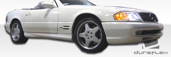 1990-2002 Mercedes SL Class R129 Duraflex AMG Look Side Skirts Rocker Panels - 2 Piece / Vehicle Year Make Model Trim - 1990-2002-Mercedes SL - Mercedes ALL / Product Type - Sideskirts / Style Name -AMG Look / Kit Material - FRP (Fiberglass Reinforced Plastics) / Notes -