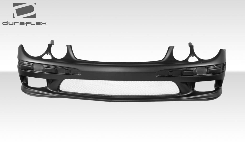 2003-2006 Mercedes E Class W211 Duraflex AMG Look Front Bumper Cover - 1 Piece / Vehicle Year Make Model Trim - 2003-2006-Mercedes E Class ALL / Product Type - Front Bumper / Style Name -AMG Look / Kit Material - FRP (Fiberglass Reinforced Plastics) / Notes -