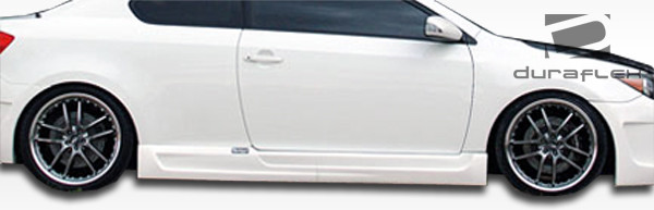 2005-2010 Scion tC Duraflex KR-S Side Skirts Rocker Panels - 2 Piece / Vehicle Year Make Model Trim - 2005-2010-Scion TC ALL / Product Type - Sideskirts / Style Name -KR-S / Kit Material - FRP (Fiberglass Reinforced Plastics) / Notes -
