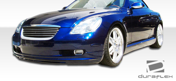2002-2005 Lexus SC Series SC430 Duraflex W-1 Front Lip Under Spoiler Air Dam - 1 Piece / Vehicle Year Make Model Trim - 2002-2005-Lexus SC ALL / Product Type - Front Lip/Add On / Style Name -W-1 / Kit Material - FRP (Fiberglass Reinforced Plastics) / Notes -
