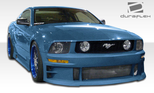 2005-2014 Ford Mustang Duraflex GT Concept Side Skirts Rocker Panels - 2 Piece / Vehicle Year Make Model Trim - 2005-2014-Ford Mustang ALL / Product Type - Sideskirts / Style Name -GT Concept / Kit Material - FRP (Fiberglass Reinforced Plastics) / Notes -