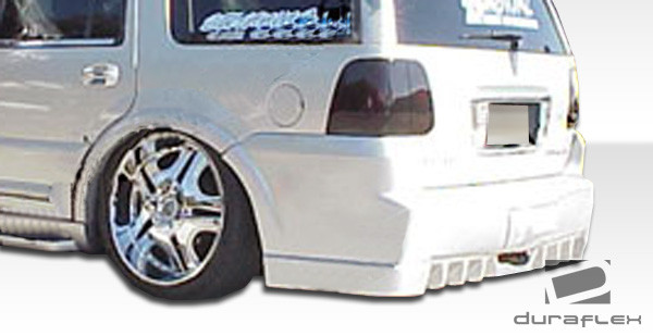 2003-2006 Lincoln Navigator Duraflex VIP Rear Bumper Cover - 1 Piece (S) / Vehicle Year Make Model Trim - 2003-2006-Lincoln Navigator ALL / Product Type - Rear Bumper / Style Name -VIP / Kit Material - FRP (Fiberglass Reinforced Plastics) / Notes - Note: All Overstock products are sold on a first come, first serve basis. Overstock products are sold as is, and all sales are final. Overstock products may not be returned or exchanged.