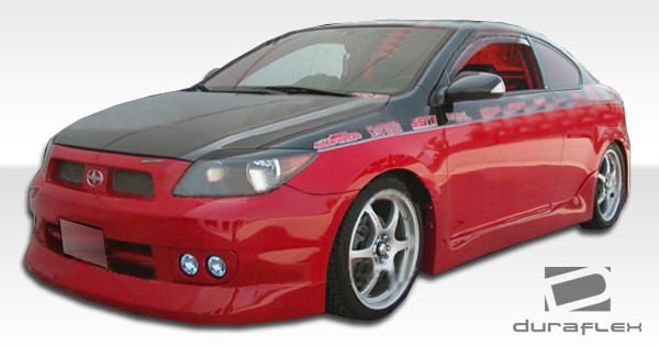 2005-2010 Scion tC Duraflex FAB Side Skirts Rocker Panels - 2 Piece / Vehicle Year Make Model Trim - 2005-2010-Scion TC ALL / Product Type - Sideskirts / Style Name -FAB / Kit Material - FRP (Fiberglass Reinforced Plastics) / Notes -