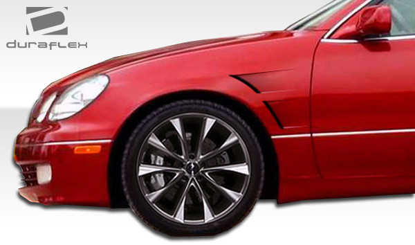 1998-2005 Lexus GS Series GS300 GS400 GS430 Duraflex GT Concept Fenders - 2 Piece / Vehicle Year Make Model Trim - 1998-2005-Lexus GS ALL / Product Type - Fender / Style Name -GT Concept / Kit Material - FRP (Fiberglass Reinforced Plastics) / Notes -