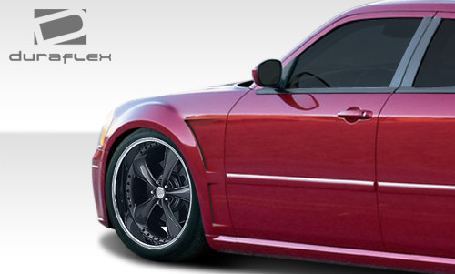 2005-2007 Dodge Magnum Duraflex Executive Fenders - 2 Piece / Vehicle Year Make Model Trim - 2005-2007-Dodge Magnum ALL / Product Type - Fender / Style Name -Executive / Kit Material - FRP (Fiberglass Reinforced Plastics) / Notes -