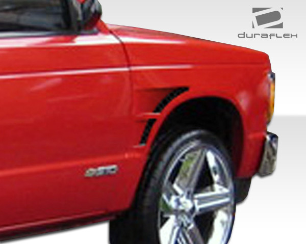 1982-1993 Chevrolet S-10 Blazer GMC Jimmy Duraflex GT Concept Fenders - 2 Piece / Vehicle Year Make Model Trim - 1982-1993-Chevrolet S-10 ALL / Product Type - Fender / Style Name -GT Concept / Kit Material - FRP (Fiberglass Reinforced Plastics) / Notes -
