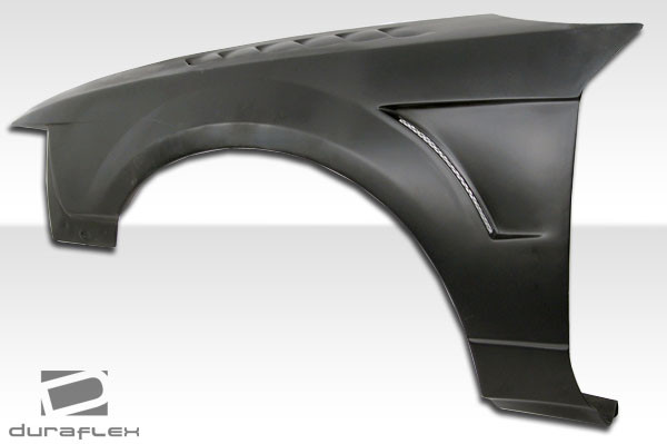 1999-2004 Ford Mustang Duraflex D-1 Fenders - 2 Piece / Vehicle Year Make Model Trim - 1999-2004-Ford Mustang ALL / Product Type - Fender / Style Name -D-1 / Kit Material - FRP (Fiberglass Reinforced Plastics) / Notes -