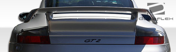 1999-2004 Porsche 911 Carrera 996 C4S Duraflex GT-2 Look Wing Trunk Lid Spoiler - 1 Piece / Vehicle Year Make Model Trim - 1999-2004-Porsche 996 ALL / Product Type - Wing / Style Name -GT-2 / Kit Material - FRP (Fiberglass Reinforced Plastics) / Notes - Note: only fits the c4s models.