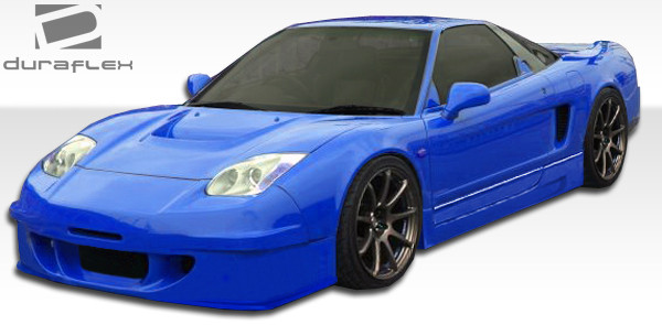 2002-2005 Acura NSX Duraflex MH Design Wide Body Front Bumper Cover - 1 Piece (S) / Vehicle Year Make Model Trim - 2002-2005-Acura NSX ALL / Product Type - Front Bumper / Style Name -MH Design / Kit Material - FRP (Fiberglass Reinforced Plastics) / Notes - Note: must be used in conjunction with complete wide body kit All Overstock products are sold on a first come, first serve basis. Overstock products are sold as is, and all sales are final. Overstock products may not be returned or exchanged.