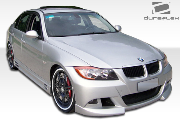 2006-2011 BMW 3 Series E90 4DR Duraflex R-1 Side Skirts Rocker Panels - 2 Piece / Vehicle Year Make Model Trim - 2006-2011-BMW 3 Series 4DR / Product Type - Sideskirts / Style Name -R-1 / Kit Material - FRP (Fiberglass Reinforced Plastics) / Notes -
