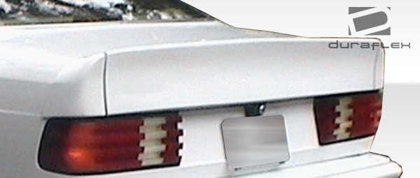 1981-1991 Mercedes S Class W126 Duraflex AMG Look Wing Trunk Lid Spoiler - 3 Piece / Vehicle Year Make Model Trim - 1981-1991-Mercedes S Class ALL / Product Type - Wing / Style Name -AMG Look / Kit Material - FRP (Fiberglass Reinforced Plastics) / Notes -