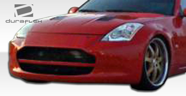 2003-2008 Nissan 350Z Z33 Duraflex DB7 Look Front Bumper Cover - 1 Piece / Vehicle Year Make Model Trim - 2003-2008-Nissan 350Z ALL / Product Type - Front Bumper / Style Name -DB7 / Kit Material - FRP (Fiberglass Reinforced Plastics) / Notes -