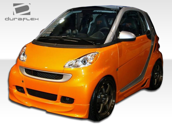 2008-2016 Smart ForTwo Duraflex FX Side Skirts Rocker Panels - 2 Piece / Vehicle Year Make Model Trim - 2008-2016-Smart ForTwo ALL / Product Type - Sideskirts / Style Name -FX / Kit Material - FRP (Fiberglass Reinforced Plastics) / Notes -
